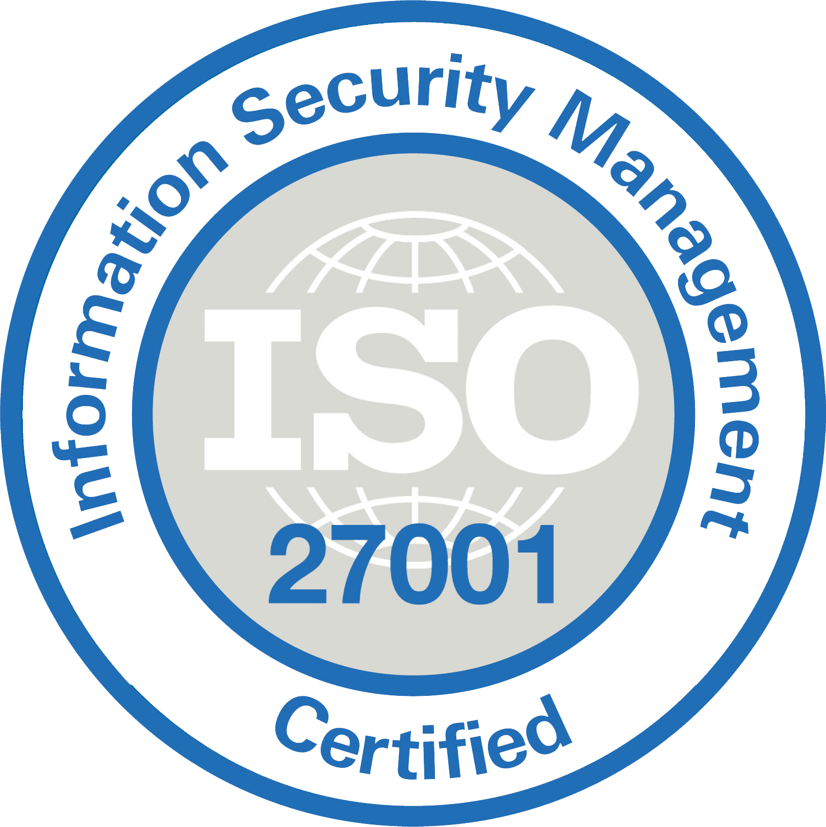 ISO/IEC 27001 certification logo